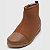 Bota Feminina Cano Curto Usaflex Em Couro Moda E Conforto - Imagem 2