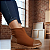 Bota Feminina Cano Curto Usaflex Em Couro Moda E Conforto - Imagem 3