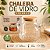 Chaleira de Vidro Borossilicato 1L Tampa de Bambu, Bule Infusor para Chá, Jarra Resistente ao Calor - Imagem 1