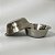 Kit 02 Tigelas Comedouro e Bebedouro Inox Pet Tigela Multi-Uso Para Comedouro Saladeiro Sobremesas - Imagem 6
