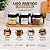 Kit 3 Porta Condimentos Vidro 300ml Com Colher Inox Sal Açúcar Café Tempero Organizador Cozinha - Imagem 3