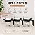 Kit 3 Porta Condimentos Vidro 300ml Com Colher Inox Sal Açúcar Café Tempero Organizador Cozinha - Imagem 1