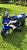 Moto Elétrica Infantil Ninja Esportiva 12v Luz Led Rodinhas Azul 127/220v - Imagem 1