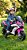 Moto Elétrica Infantil Ninja Esportiva Rosa Com Rodinhas Rosa-chiclete - Imagem 2