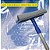Rodo Mop Limpa Vidros Clean Tech 2 em 1 Limpa e Seca Rodinho Com Cabo Extensível Retrátil 96cm - Imagem 4