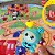 Tapete De Atividades Interativo Educativo Tatame Móbile Ginásio Infantil Macio Para Crianças - Imagem 5