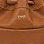 Bolsa Transversal Ombro Bucket Saco Couro Legitimo Evo Marrom Couro - Imagem 6