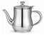 Bule Inox Chá Café 280ml Suco Agua Cozinha Panela Clássico Prateado - Imagem 3
