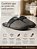 Pantufa Masculina Couro Original Lã Premium Solado Borracha Antiderrapante - Imagem 5