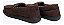 Pantufa Masculina Franciscana Sapato Forrado Lã Confortável Marrom Forrado - Imagem 7