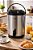 Botijão Térmico Garrafa 9,5l Inox Istok Café Suco Leite Preto - Imagem 3
