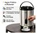 Botijão Térmico Garrafa 9,5l Inox Istok Café Suco Leite Preto - Imagem 9