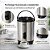 Botijão Térmico Garrafa 9,5l Inox Istok Café Suco Leite Preto - Imagem 8