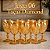 Conjunto 06 Taças Copo Diamond Dourado Ambar 260ml Luxo Jogo De Taças Suco Vinho Mesa Posta Elegante - Imagem 1
