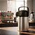 Garrafa Térmica Café 1l Inox Doha Istok Quente Frio 24h Preto - Imagem 5