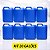 Galão Bombona Plástico 5 Litros Kit 20 Unidades Verde Azul Ou Banco Ideal para Água e Produtos Limpeza - Imagem 3