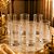 Jogo 06 Copos Vidro Marbella Luxo 370ml Drink Suco Copo Alto Vidro - Imagem 4