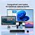 Teclado E Mouse Usb Sem Fio P/ Escritório Pc Notebook Jogos Preto - Imagem 6