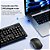Teclado E Mouse Usb Sem Fio P/ Escritório Pc Notebook Jogos Preto - Imagem 9