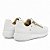 Tênis Feminino UsaFlex Em Couro Original Legitimo Tênis Ortopédico Calce Fácil Branco Ziper Elegante - Imagem 8