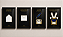 Kit Placas de Homenagem – Coleção no seu Rito - Maçonaria - Imagem 4