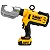 CRIMPADOR DE CABOS 12 TONELADAS 20V MAX* LI-ION 2 BATERIAS 4AH E CARREGADOR BIVOLT DCE300M2 - Imagem 1