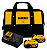 KIT 2 BATERIAS 5AH 20V COM CARREGADOR +BOLSA -  DCB205C2K -  DEWALT - Imagem 1
