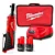 CHAVE CATRACA A 1/4" - 12V -  2456-259N -  MILWAUKEE - Imagem 1