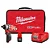 PARAFUSADEIRA 1/4" - 12V FUEL -  2402-159N -  MILWAUKEE - Imagem 1