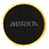 BOINA DE LA PURA 3" /77MM COM VELCRO AMARELA - PACOTE COM 10 - MIRKA - Imagem 2
