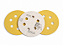 GOLD 3" / 77MM 6 FUROS P500 - DISCO DE LIXA - MIRKA - Imagem 2