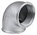 COTOVELO 45° GALVANIZADO BSP CLASSE 150 - Imagem 1