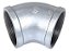 COTOVELO 45° GALVANIZADO BSP CLASSE 150 - Imagem 2