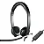Headset Logitech H650e 981-000518 USB Estéreo - Imagem 1