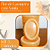 Kit 5 Sabonetes de Flor de Laranjeira e Vanila com Semente de Uva - Imagem 1