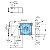 10190576 (12969156) - Relé Latching By-pass Soft Starter SSW 1NA 48Vcc 100A - Imagem 3