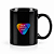 Caneca Preta de Cerâmica 325ml - Imagem 1