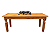 Mesa 200x80 em Madeira de Demolição - Imagem 2