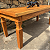 Mesa 200x80 em Madeira de Demolição - Imagem 3