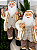 Papai Noel Rústico em Tons Neutros 80 cm - Imagem 1