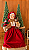 Mamãe Noel Decorativa sentada com Cesto Natalino 36 cm - Imagem 1
