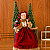 Mamãe Noel Decorativa sentada com Cesto Natalino 36 cm - Imagem 1