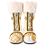 Par de Botas Decorativas em Tecido Bordado 40 cm - Imagem 1
