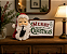 Papai Noel Decorativo com Placa "Merry Christmas" 22 cm - Imagem 1