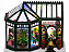 Vila Natalina Estufa Greenhouse com Iluminação LED 18 cm - Imagem 2