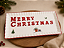 Travessa Retangular em Cerâmica "Merry Christmas" 35 cm - Imagem 1