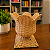 Vaso Decorativo em Fibra Sintética com Base - Imagem 1
