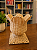 Vaso Decorativo em Fibra Sintética com Base - Imagem 1