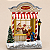 Loja Candy Shop Natalina com LED e Música em Resina 22,5 cm - Imagem 1