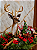Rena Majestosa Sentada em Resina 80 cm com Árvore de Natal Decorada | Chifres Removíveis | Decoração de Natal Premium | Delicare Home - Imagem 2